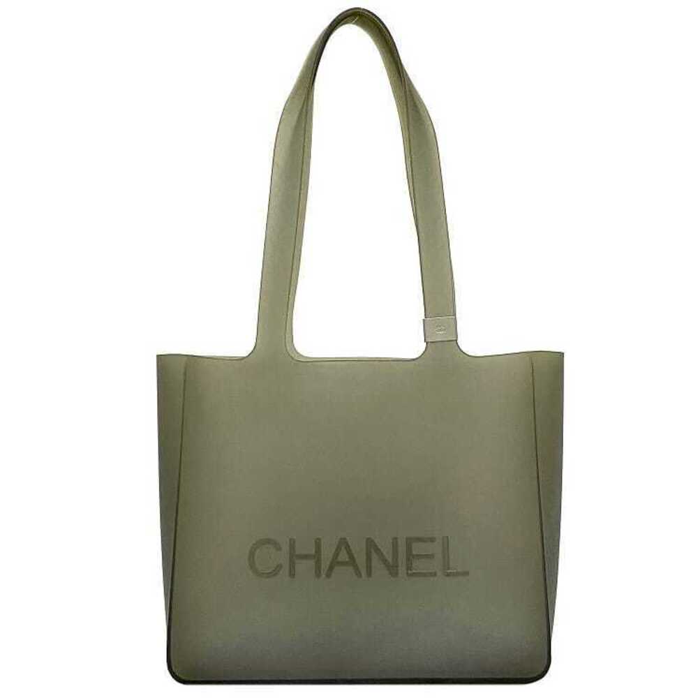 Chanel Clear Gray Tote Bag the beach pool